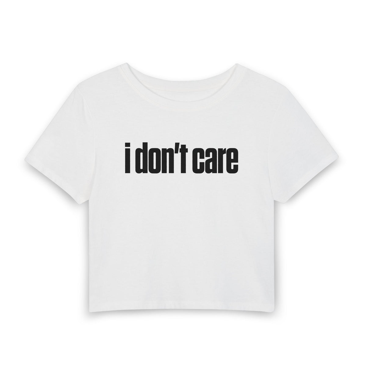 'i don't care' Baby Tee