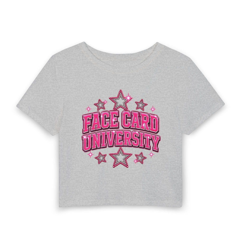 Face Card University Baby Tee