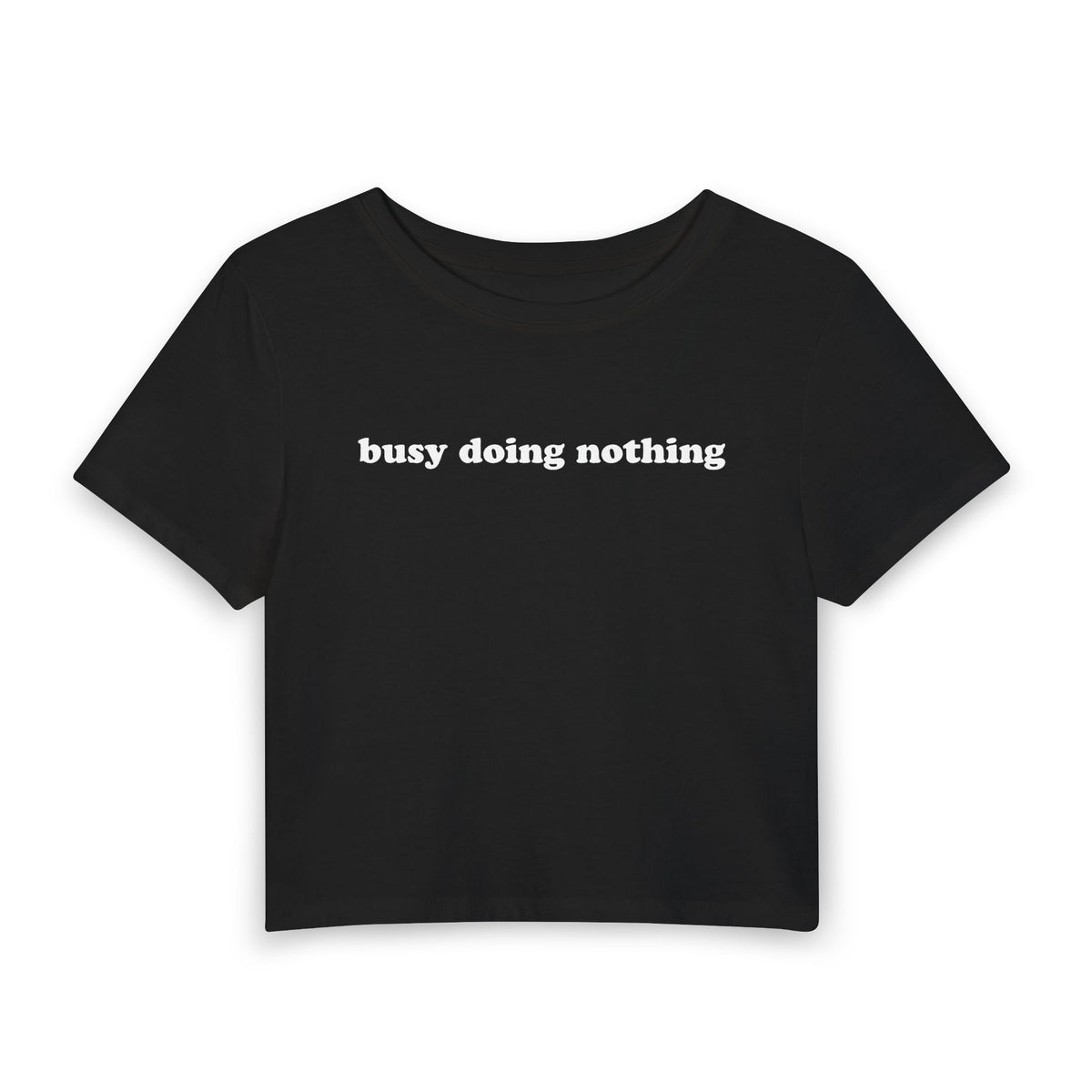 Busy Doing Nothing Baby Tee