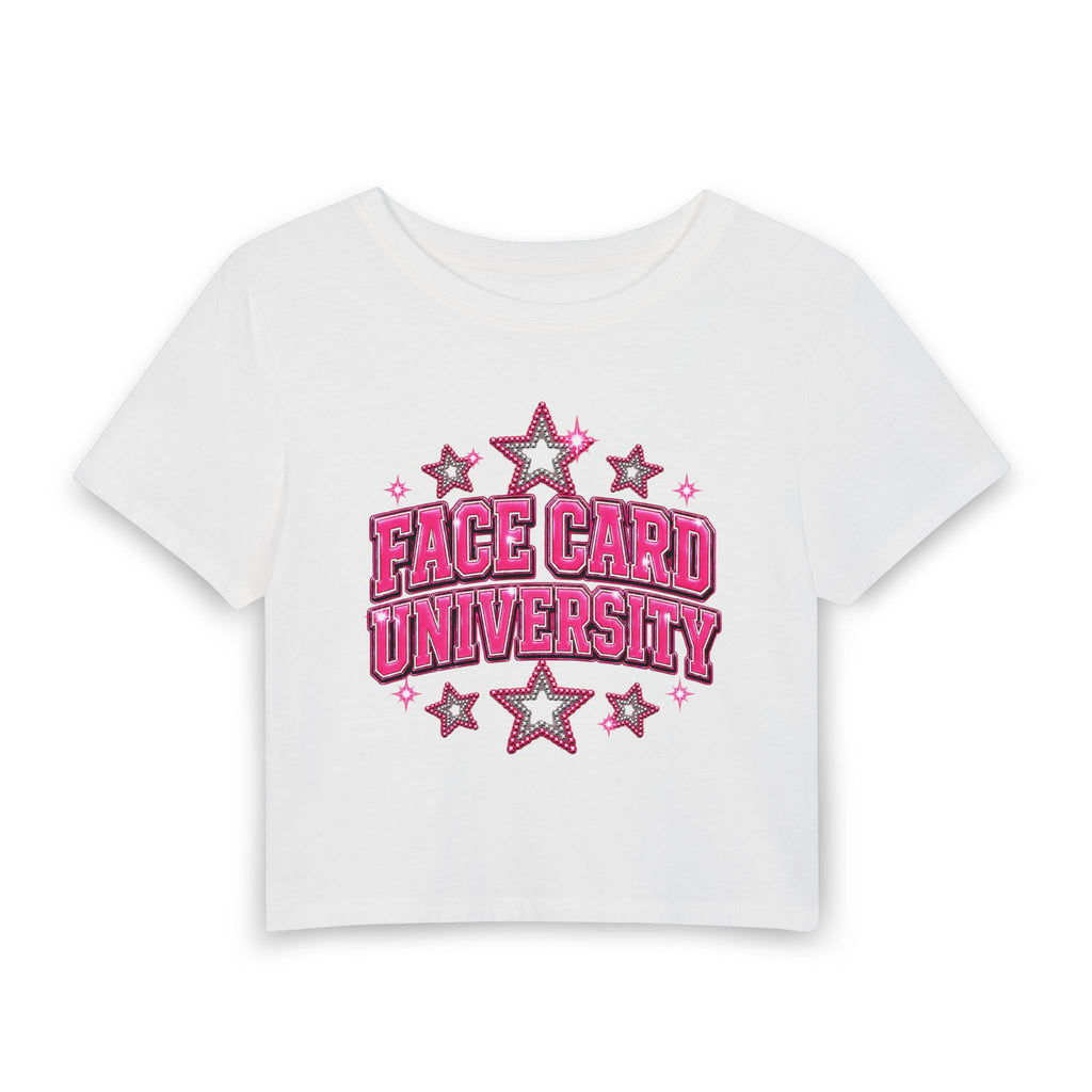 Face Card University Baby Tee