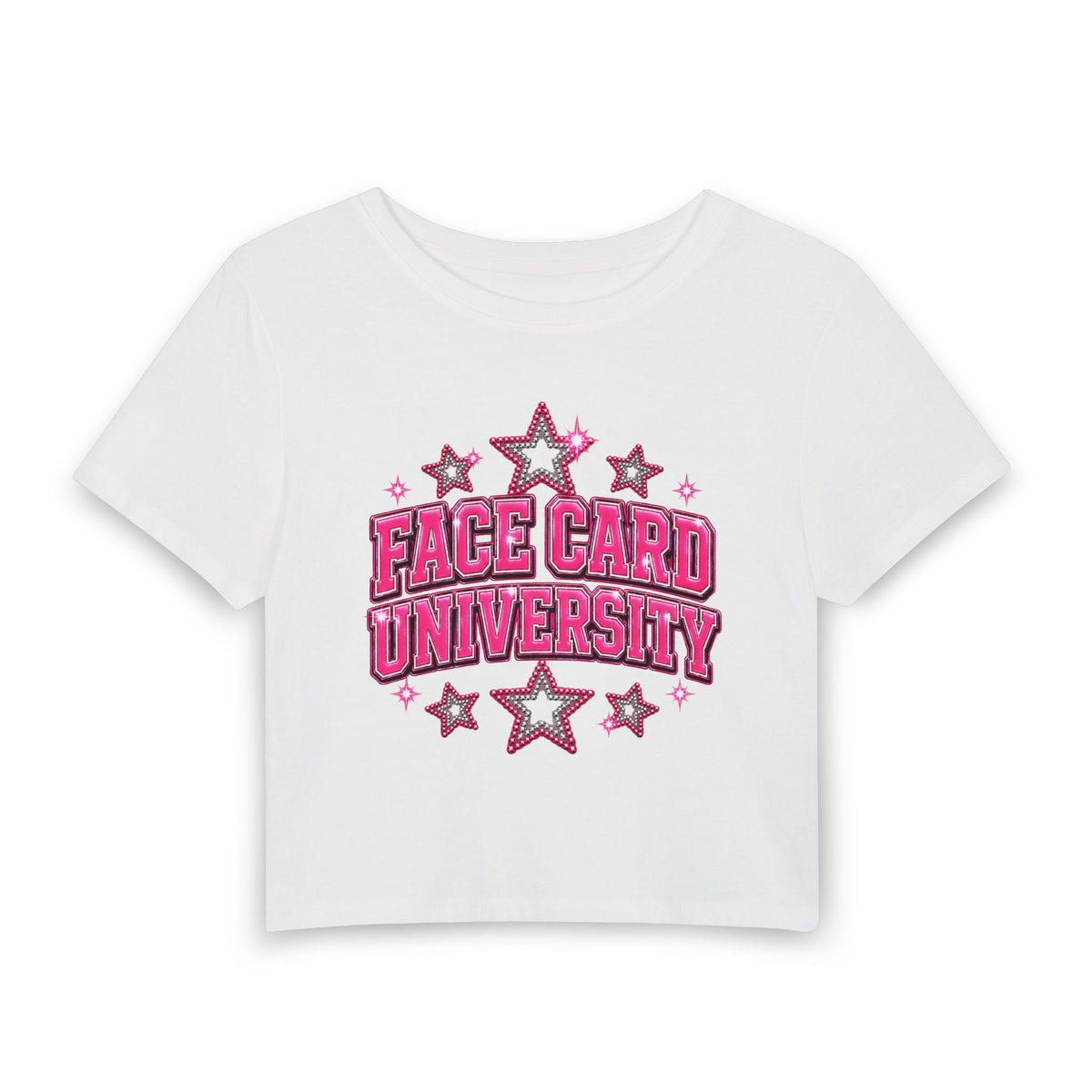 Face Card University Baby Tee