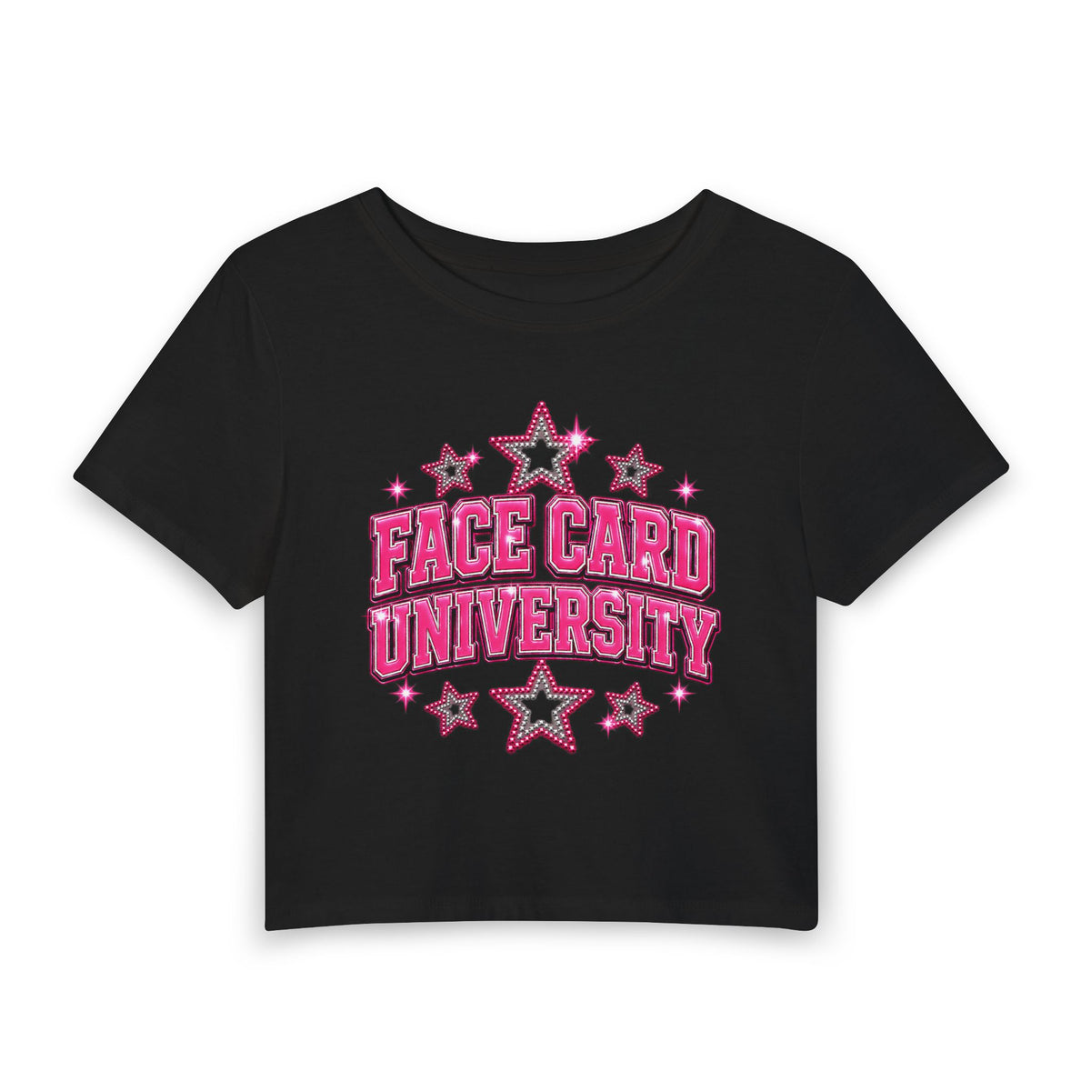 Face Card University Baby Tee