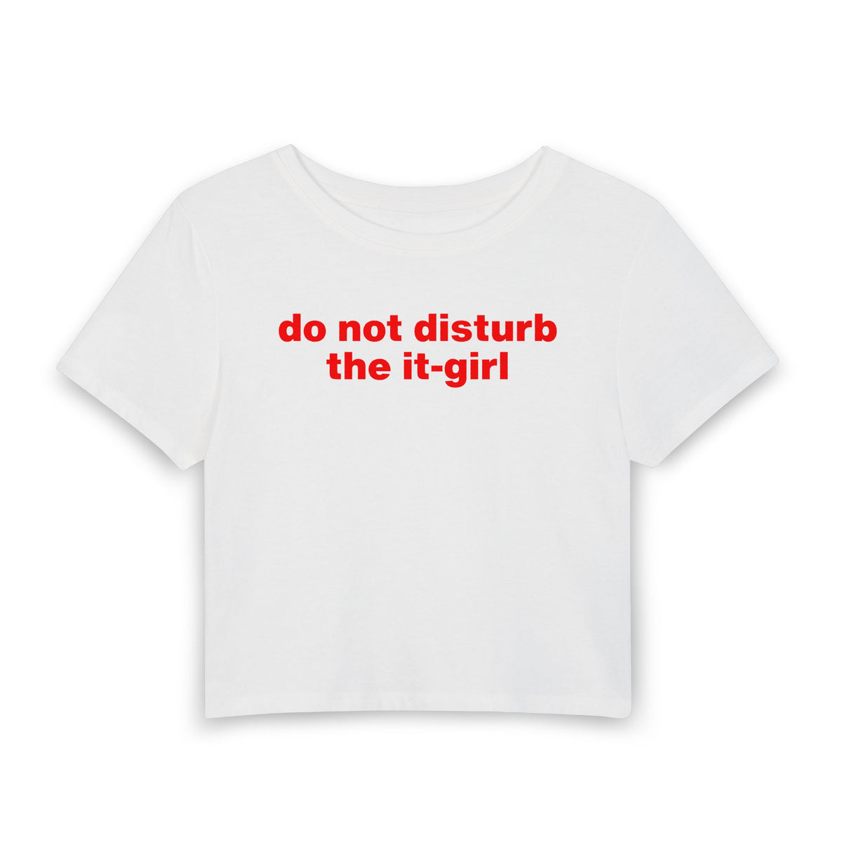 Do Not Disturb the It-Girl Baby Tee