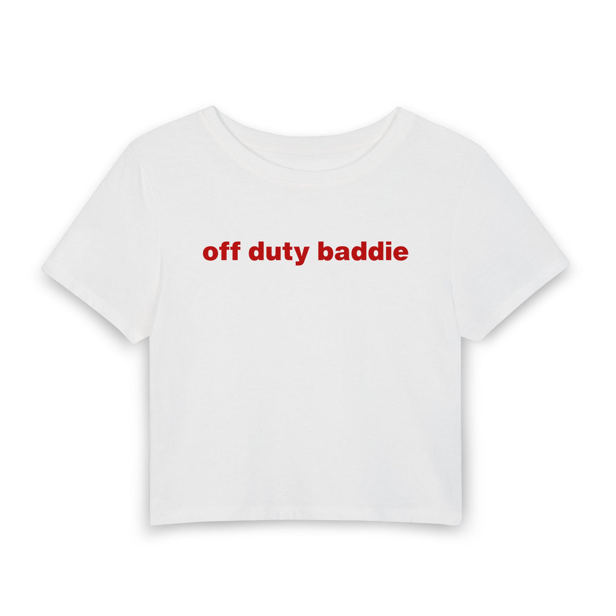 Off Duty Baddie Baby Tee