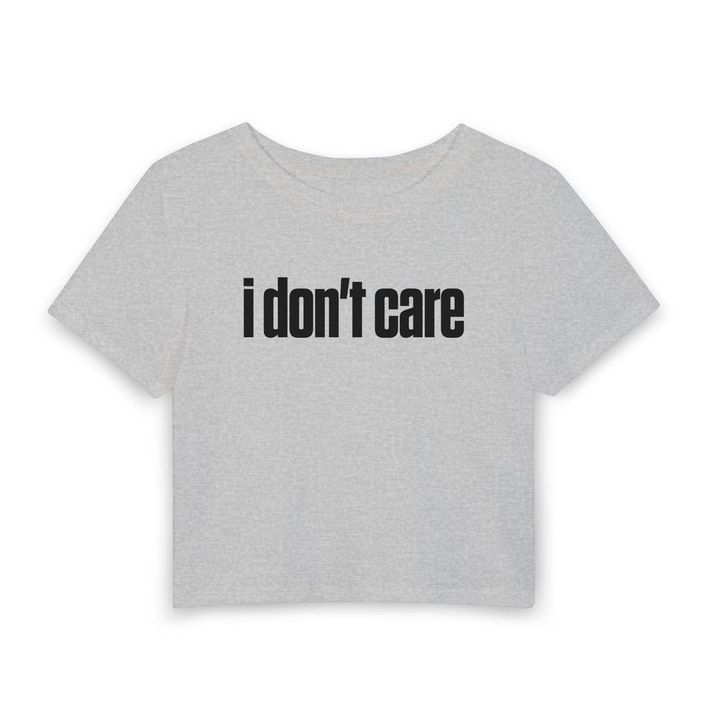 'i don't care' Baby Tee