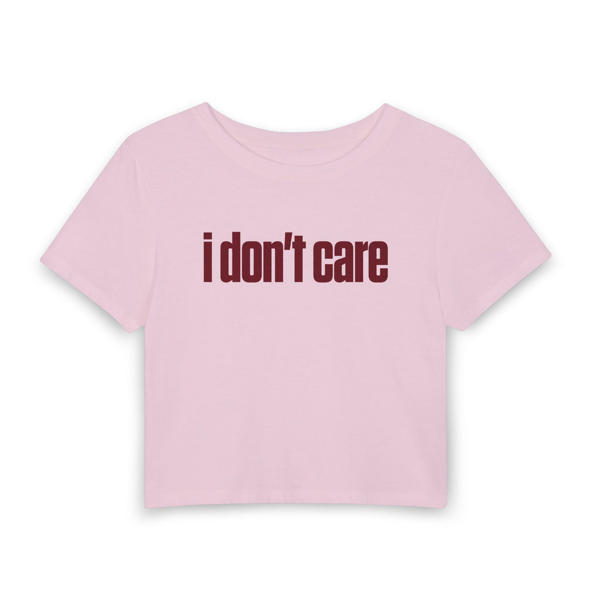 'i don't care' Baby Tee