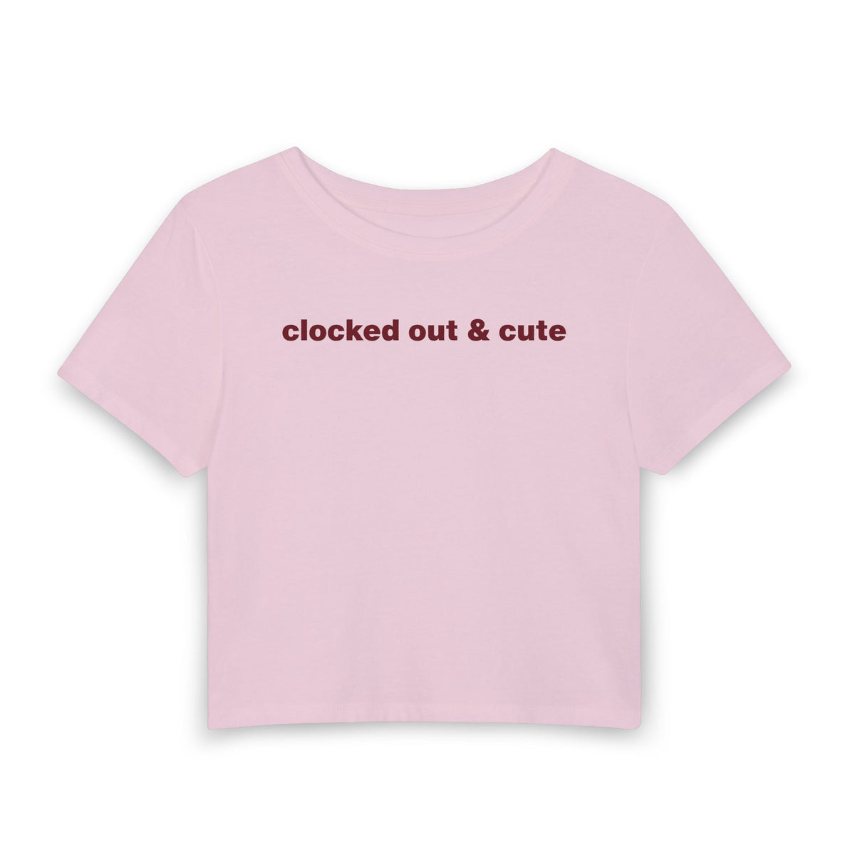 Clocked Out & Cute Baby Tee