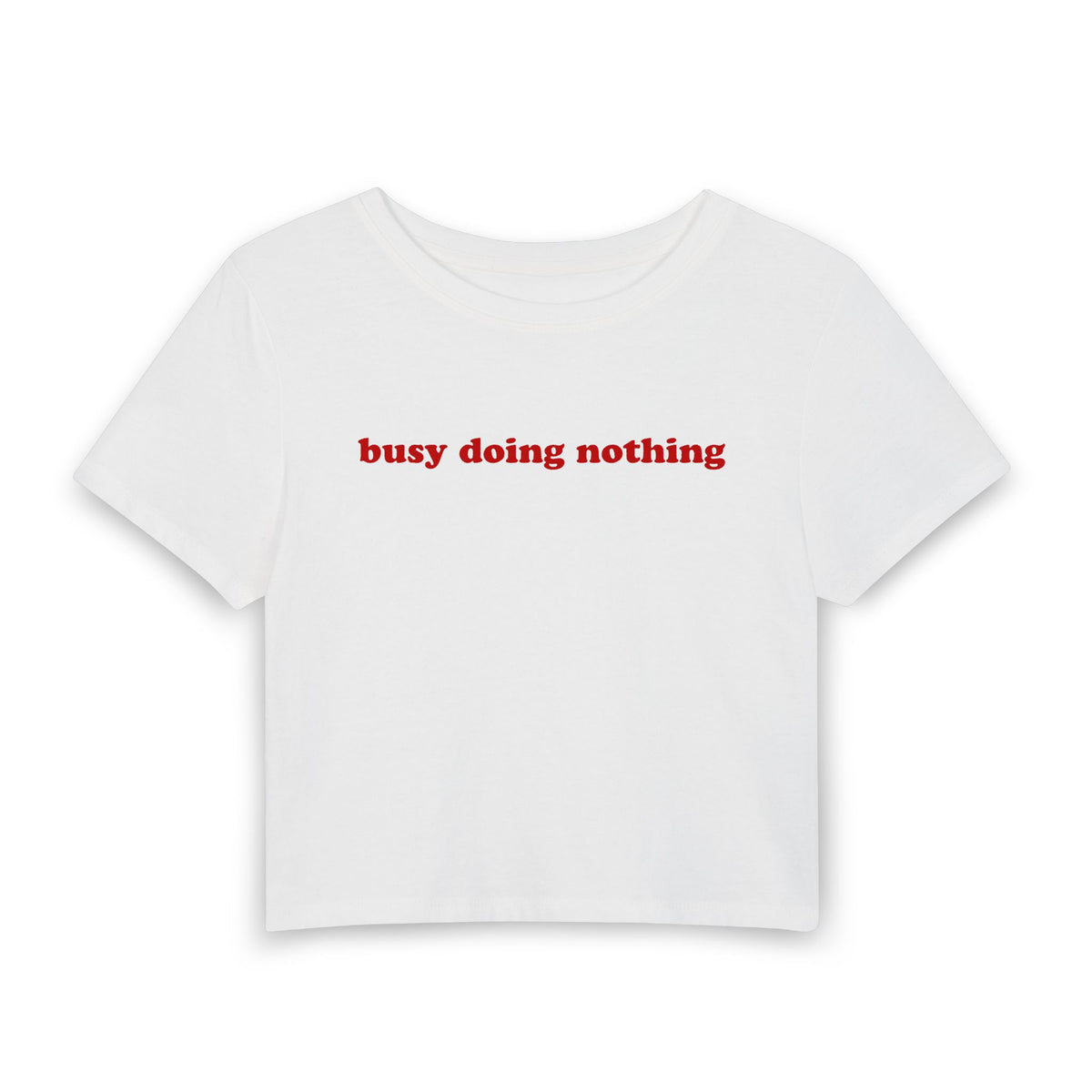 Busy Doing Nothing Baby Tee