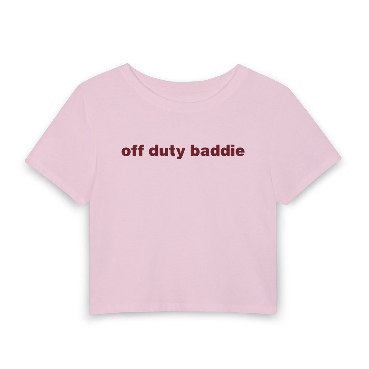 Off Duty Baddie Baby Tee